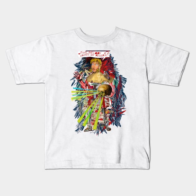 The Melody Haunts my Reverie Kids T-Shirt by rutger